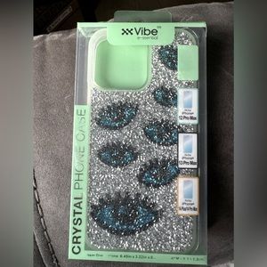 crystal phone case for iPhone 12max pro,13 max pro & 14 plus & pro max